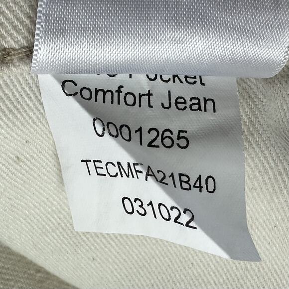 Tecovas Men's Straight Jeans in Cream - Picture 8 of 8